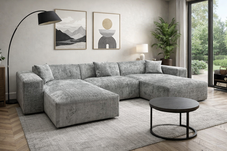 U-shape sofa Lana
